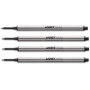 LAMY Recharge pour stylo roller M66, M, noir
