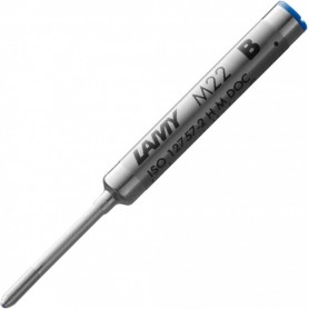 LAMY Mine compacte M22 B pour stylo bille, blister, bleu