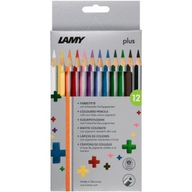 LAMY Crayon de couleur triangulaire plus, tui carton de 12