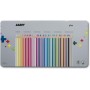 LAMY Crayon de couleur triangulaire plus, tui mtal de 36