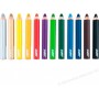 LAMY Crayon de couleur 3-en-1 3plus, rouleau de 12