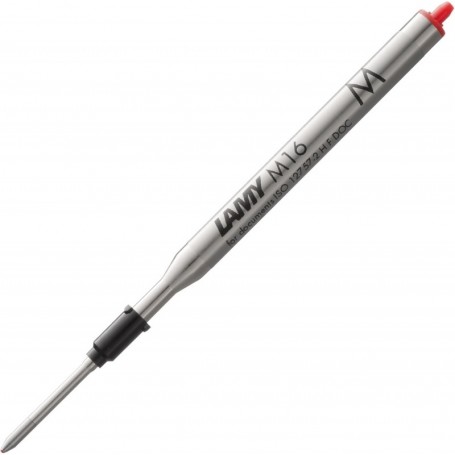 LAMY Recharge grand volume pour stylo bille M16, M, rouge