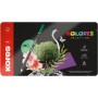 Kores Crayon de couleur \"KOLORES SELECTION\", tui de 72