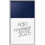 rido id Tischkalender \"Merker Miradur\", 2025, dunkelblau