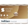 satino by wepa Rouleau de papier essuie-tout PureSoft marron