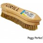 Peggy Perfect Brosse mtallique \"GRILL\", bois naturel