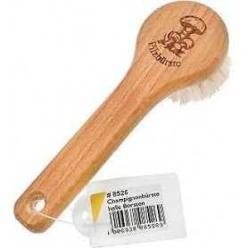 Peggy Perfect Brosse champignons, bois naturel, rond