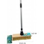 Peggy Perfect Brosse avec manche \"LessCO2\", bois, 240 mm