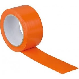 WESTEX Ruban de pltrage PVC lisse, 50 mm x 33 m, orange
