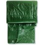 WESTEX Bche toile avec oeillets, 2 x 3 m, vert