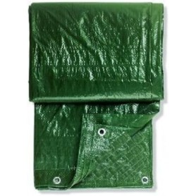 WESTEX Bche toile avec oeillets, 2 x 3 m, vert