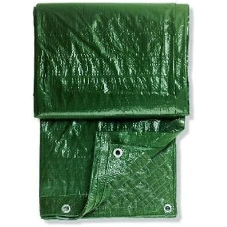 WESTEX Bche toile avec oeillets, 2 x 3 m, vert