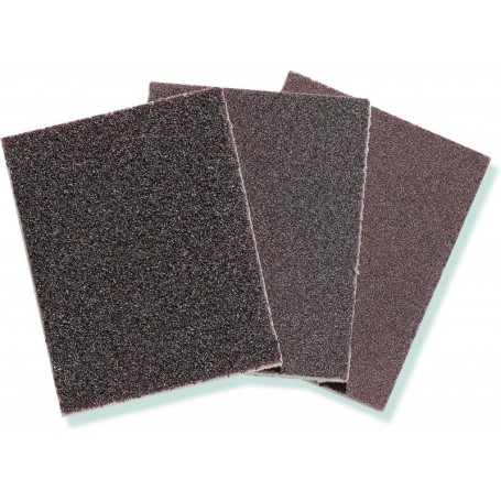 WESTEX Set de feuilles abrasives, fin/moyen/grand