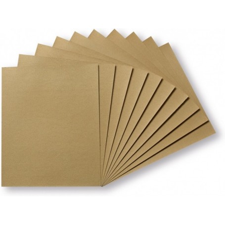 WESTEX Set de papier abrasif Flint, K80/100/120/180/240