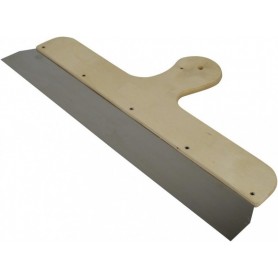 WESTEX Couteau enduire, inoxydable, 400 mm, manche en bois