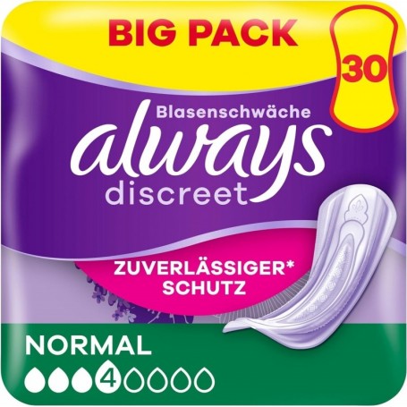 always discreet Serviette pour fuites urinaires Normal