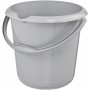 keeeper Seau \"mika eco\", rond, 10 litres, stone grey