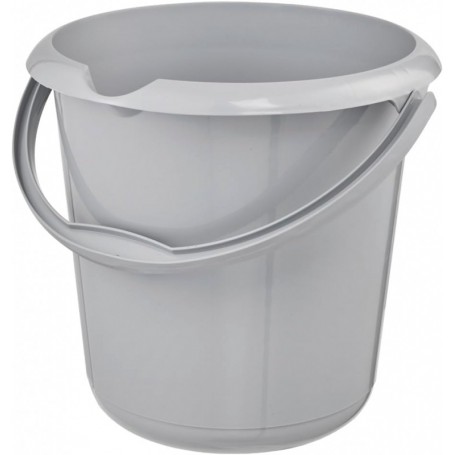 keeeper Seau \"mika eco\", rond, 10 litres, stone grey