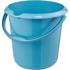 keeeper Seau \"mika eco\", rond, 10 litres, sky blue