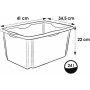 keeeper Bote de rangement \"emil eco\" 24 litres, grass green
