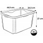 keeeper Bote de rangement \"emil eco\", 30 litres, sky blue