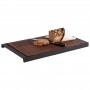 APS Plateau, mlamine, (L)670 x (H)380 mm, noir