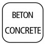 APS Bol ELEMENT, bton, 0,05 litre, set de 3, gris