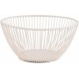 APS Corbeille pain & fruits SVART, rond, 175 mm, blanc