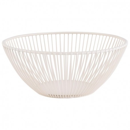 APS Corbeille pain & fruits SVART, rond, 200 mm, blanc