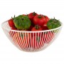 APS Corbeille pain & fruits SVART, rond, 200 mm, blanc