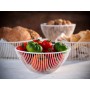 APS Corbeille pain & fruits SVART, ovale, blanc