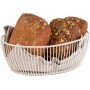 APS Corbeille pain & fruits SVART, ovale, blanc