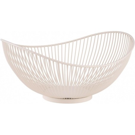 APS Corbeille pain et fruits SVART, ovale, blanc