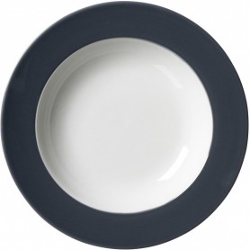 Ritzenhoff & Breker Assiette creuse DOPPIO ANTHRACITE