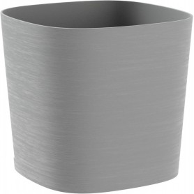 tera Pot de fleurs \"Capri\", largeur: 380 mm, fog grey