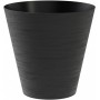tera Pot de fleurs \"Hoop\", diamtre: 250 mm, black