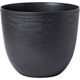 tera Pot de fleurs \"Over\", diamtre: 480 mm, black