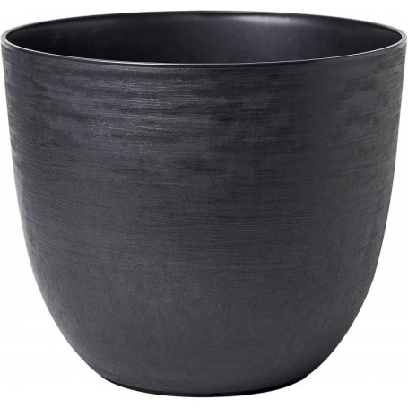 tera Pot de fleurs \"Over\", diamtre: 480 mm, black