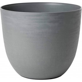 tera Pot de fleurs \"Over\", diamtre: 480 mm, fog grey