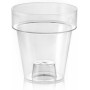 tera Pot de fleurs \"Porto 16\", transparent
