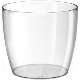tera Pot de fleurs \"Madeira 22\", transparent