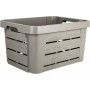 EDA Module de classement STONE, A5, 3 tiroirs, PP, noir
