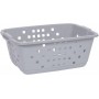 EDA Corbeille linge PRIMA, 45 litres, PP, gris