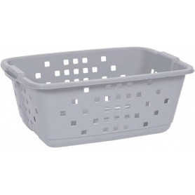 EDA Corbeille linge PRIMA, 45 litres, PP, gris