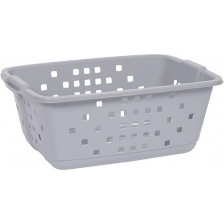 EDA Corbeille linge PRIMA, 45 litres, PP, gris