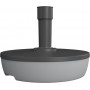 EDA Pied de parasol, plastique, rond, 495 mm, bicolore