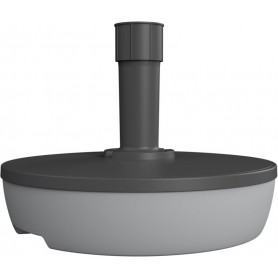 EDA Pied de parasol, plastique, rond, 495 mm, bicolore
