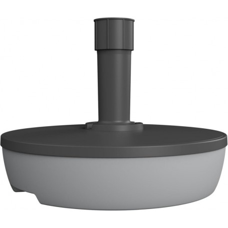 EDA Pied de parasol, plastique, rond, 495 mm, bicolore