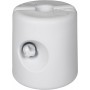 EDA Pied pour tonnelle, plastique, remplir, blanc