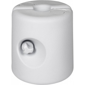 EDA Pied pour tonnelle, plastique, remplir, blanc